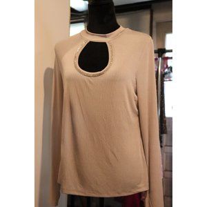 Marc New York Silver long Arm with Rhinestone accent top NEW M